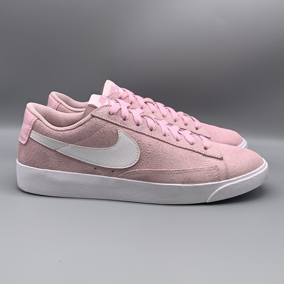 Nike Shoes - Nike Women's Blazer Low Pink Foam Suede Sneakers   -   Size:  9